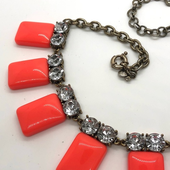 Gorgeous Vintage Neon J. Crew Statement Necklace - Picture 10 of 10